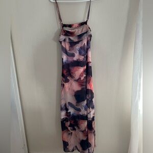 Elegant Multicolor Maxi Dress